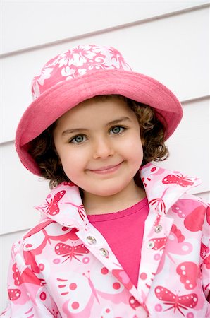 spring season - Portrait of a little girl Foto de stock - Sin royalties Premium, Código: 6108-05856140