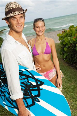 Couple at a tourist resort Stock Photo - Premium Royalty-Free, Code: 6108-05863980