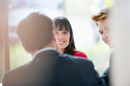 Business executives in meeting Stock Photo - Premium Royalty-Free, Code: 6108-06167927