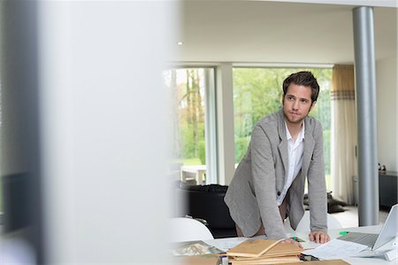 electronic engineering - Interior designer working in the office Stock Photo - Premium Royalty-Free, Code: 6108-06168138