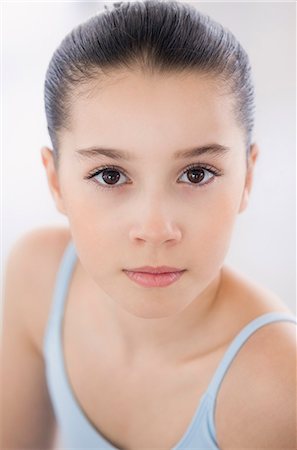 preteen beautiful face - Portrait of a girl Stock Photo - Premium Royalty-Free, Code: 6108-07969538