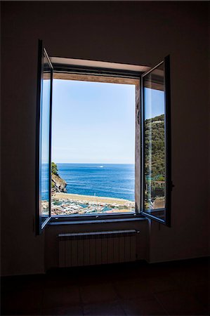 paysage - View of the port, Massa Lubrense, Campania, Italy Photographie de stock - Premium Libres de Droits, Code: 6108-08637221