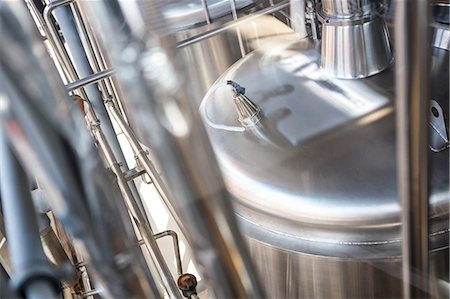 Large vat of beer at the local brewery Stock Photo - Premium Royalty-Free, Code: 6109-08489646