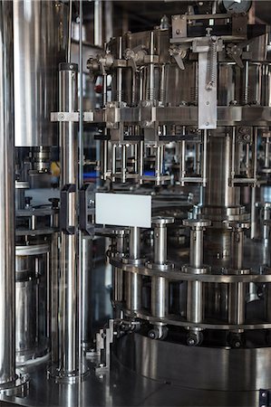 simsearch:6109-08489480,k - Steel machinery for beer brewing at the microbrewery Stock Photo - Premium Royalty-Free, Code: 6109-08489627