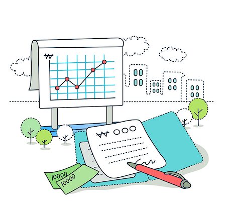 simsearch:6111-06727467,k - Representation of financial growth Foto de stock - Sin royalties Premium, Código: 6111-06727457