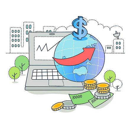 simsearch:6111-06728401,k - Representation of financial growth Photographie de stock - Premium Libres de Droits, Code: 6111-06727455