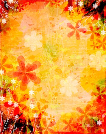 Flora Background Stock Photo - Premium Royalty-Free, Code: 6111-06728198