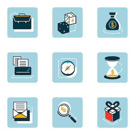 educational ideas - Set of various icons Stock Photo - Premium Royalty-Free, Code: 6111-06838425