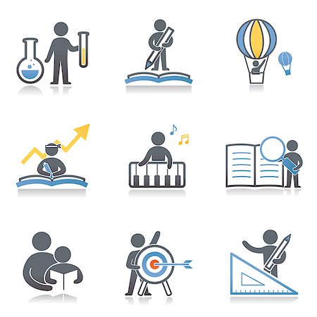 simsearch:6111-06837116,k - Set of various icons Stock Photo - Premium Royalty-Free, Code: 6111-06838520