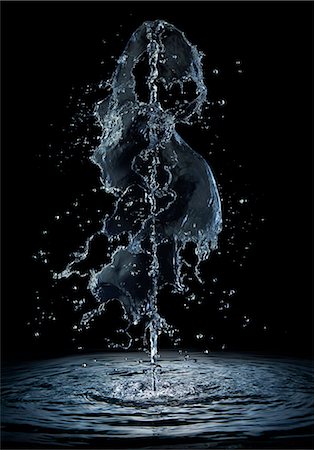 paranormale - Water plume Fotografie stock - Premium Royalty-Free, Codice: 6113-06498713