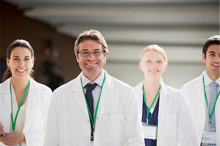 simsearch:6113-06498892,k - Portrait of smiling doctors Stock Photo - Premium Royalty-Free, Code: 6113-06498866