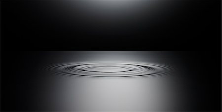 photography water ripples circles - Ripple in surface of still water Stock Photo - Premium Royalty-Free, Code: 6113-06626102