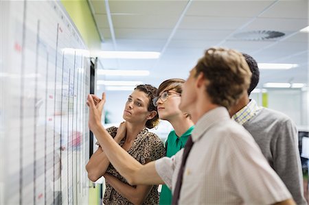 encerado - Business people talking in meeting Foto de stock - Sin royalties Premium, Código: 6113-06753527