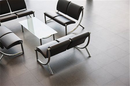 foyer - Chairs and table in office lobby area Stock Photo - Premium Royalty-Free, Code: 6113-06721407