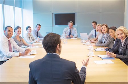 Business people in meeting Stock Photo - Premium Royalty-Free, Code: 6113-07158922