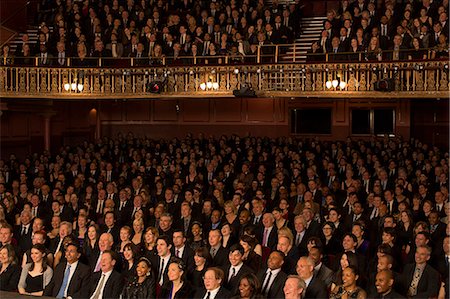 Audience sitting in theater Stock Photo - Premium Royalty-Free, Code: 6113-07542933