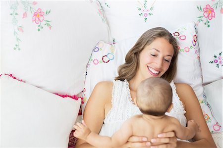 simsearch:649-06622509,k - Mother playing with baby boy Stock Photo - Premium Royalty-Free, Code: 6113-07543206