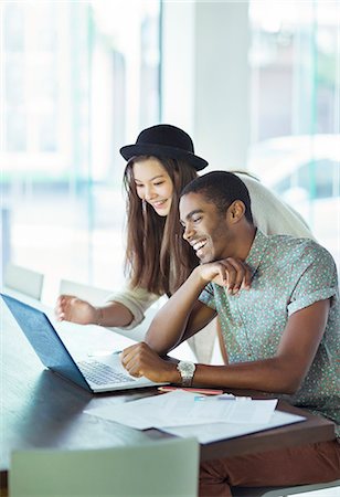 People working together in office Stock Photo - Premium Royalty-Free, Code: 6113-07731499