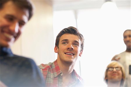 simsearch:6113-07906434,k - Motivated university students at seminar in classroom Stock Photo - Premium Royalty-Free, Code: 6113-07906446