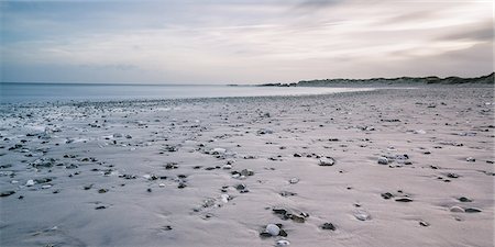 simsearch:400-03947078,k - Rocks on tranquil gray beach, Vigsoe, Denmark Stock Photo - Premium Royalty-Free, Code: 6113-08947384