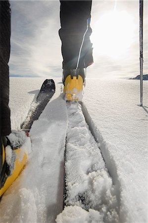 simsearch:6115-06967096,k - Backcountry skier on the move, Alpbachtal, Tyrol, Austria, Europe Stock Photo - Premium Royalty-Free, Code: 6115-06967092