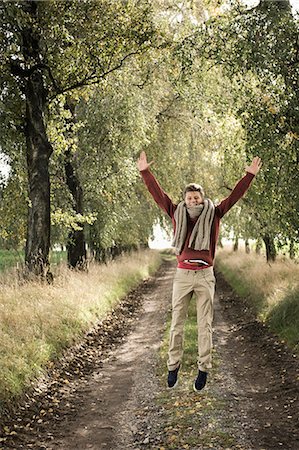Teenage boy walking in forest, Bavaria, Germany, Europe Stock Photo - Premium Royalty-Free, Code: 6115-06967150