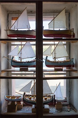 Model Sailing Boats, Island Hvar, Stari Grad, Dalmatia, Croatia Photographie de stock - Premium Libres de Droits, Code: 6115-06967218