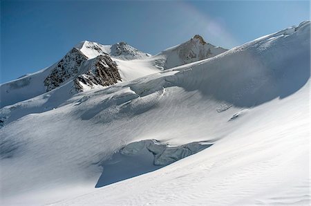 sommets enneigés - Mountain scenery, snowcapped rocks, European Alps, Tyrol, Austria Photographie de stock - Premium Libres de Droits, Code: 6115-07109732