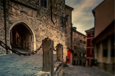 Motovun, Old Town, Istria, Croatia Foto de stock - Sin royalties Premium, Código: 6115-08066562