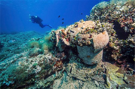 Scuba Diving, Adriatic Sea, Dalmatia, Croatia Stock Photo - Premium Royalty-Free, Code: 6115-08066703