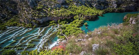 simsearch:6115-08101195,k - Cascades on Roski Slap waterfall, Krka National Park, Croatia Stockbilder - Premium RF Lizenzfrei, Bildnummer: 6115-08101304