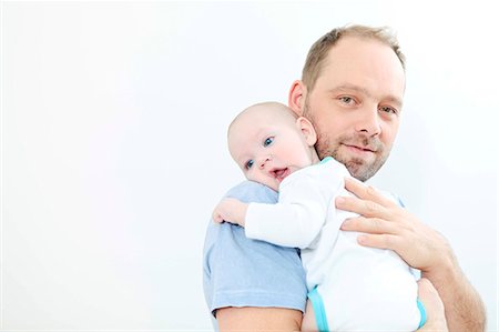 Father with baby boy Photographie de stock - Premium Libres de Droits, Code: 6115-08104918