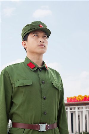 simsearch:614-06719170,k - Chinese Communist Solider Stockbilder - Premium RF Lizenzfrei, Bildnummer: 6116-07084981