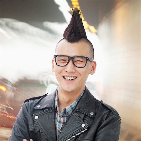 Punk Short Hairstyles Stock Photos Page 1 Masterfile