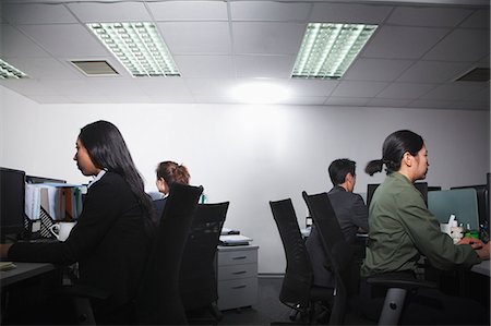 success excellence - White-collar workers working in office Stock Photo - Premium Royalty-Free, Code: 6116-07086539