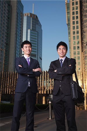 Businessmen in Business District Stock Photo - Premium Royalty-Free, Code: 6116-07235621