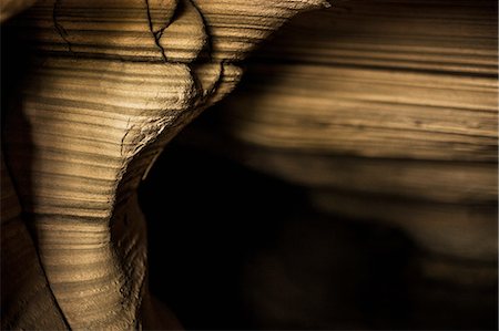 shanxi province - Sandstone rock formations, Shanxi Province, China Photographie de stock - Premium Libres de Droits, Code: 6116-07236510