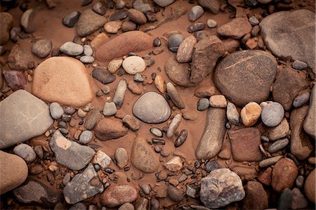 Pebbles and sand, Shanxi Province, China Foto de stock - Sin royalties Premium, Código: 6116-07236521