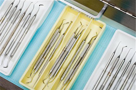 surgery tray - Dental equipment Stock Photo - Premium Royalty-Free, Code: 6116-09013587