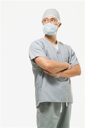 simsearch:614-02763947,k - Portrait of a surgeon Foto de stock - Sin royalties Premium, Código: 6116-09013752