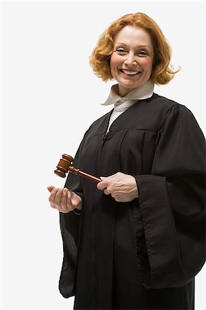 simsearch:700-00015631,k - Portrait of a female judge Stock Photo - Premium Royalty-Free, Code: 6116-09013756