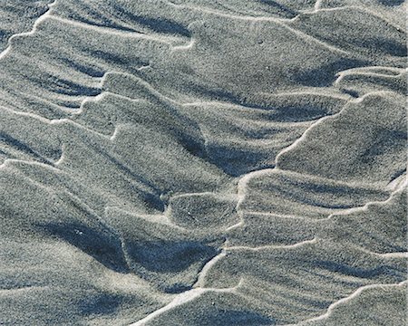 erde (boden) - Close up of erosional sand patterns on beach and intertidal zone, Ocean Park Stockbilder - Premium RF Lizenzfrei, Bildnummer: 6118-07354046