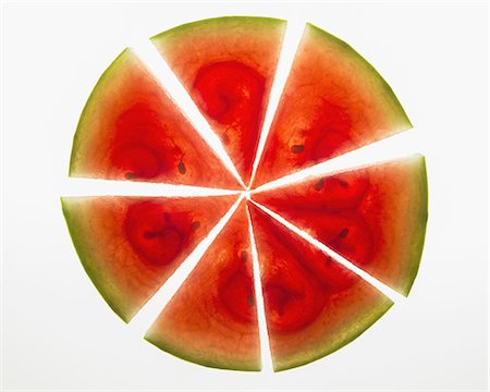 simsearch:6118-07440504,k - Organic watermelon slices Stock Photo - Premium Royalty-Free, Code: 6118-07440567