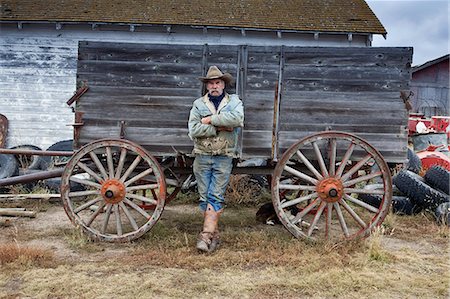 Cowboy, Saskatchewan, Canada Foto de stock - Sin royalties Premium, Código: 6118-07913367