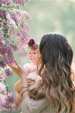 cute babies in red roses