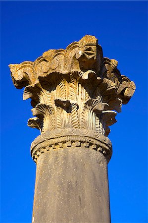 Excavated Roman City, Volubilis, UNESCO World Heritage Site, Morocco, North Africa, Africa Stock Photo - Premium Royalty-Free, Code: 6119-07443699