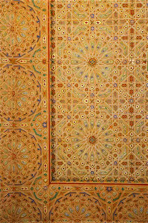 Interior of Mausoleum of Moulay Ismail, Meknes, Morocco, North Africa, Africa Foto de stock - Sin royalties Premium, Código: 6119-07443706