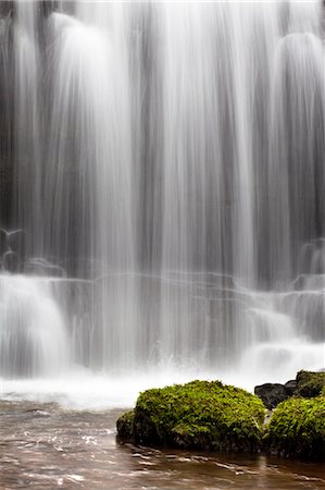 Scaleber Force (Foss Waterfall) near Settle, North Yorkshire, Yorkshire, England, United Kingdom, Europe Foto de stock - Sin royalties Premium, Código: 6119-07443904