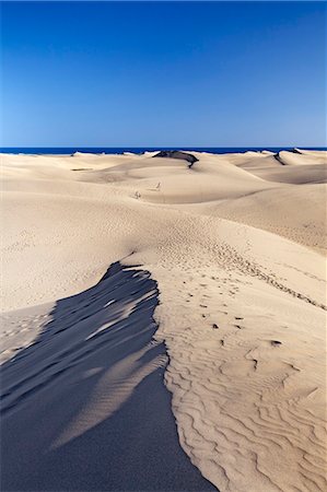 Sand dunes, Maspalomas, Gran Canaria, Canary Islands, Spain, Atlantic, Europe Stockbilder - Premium RF Lizenzfrei, Bildnummer: 6119-07451752