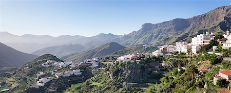 dorf - Tejeda, Gran Canaria, Canary Islands, Spain, Europe Stockbilder - Premium RF Lizenzfrei, Bildnummer: 6119-07451758